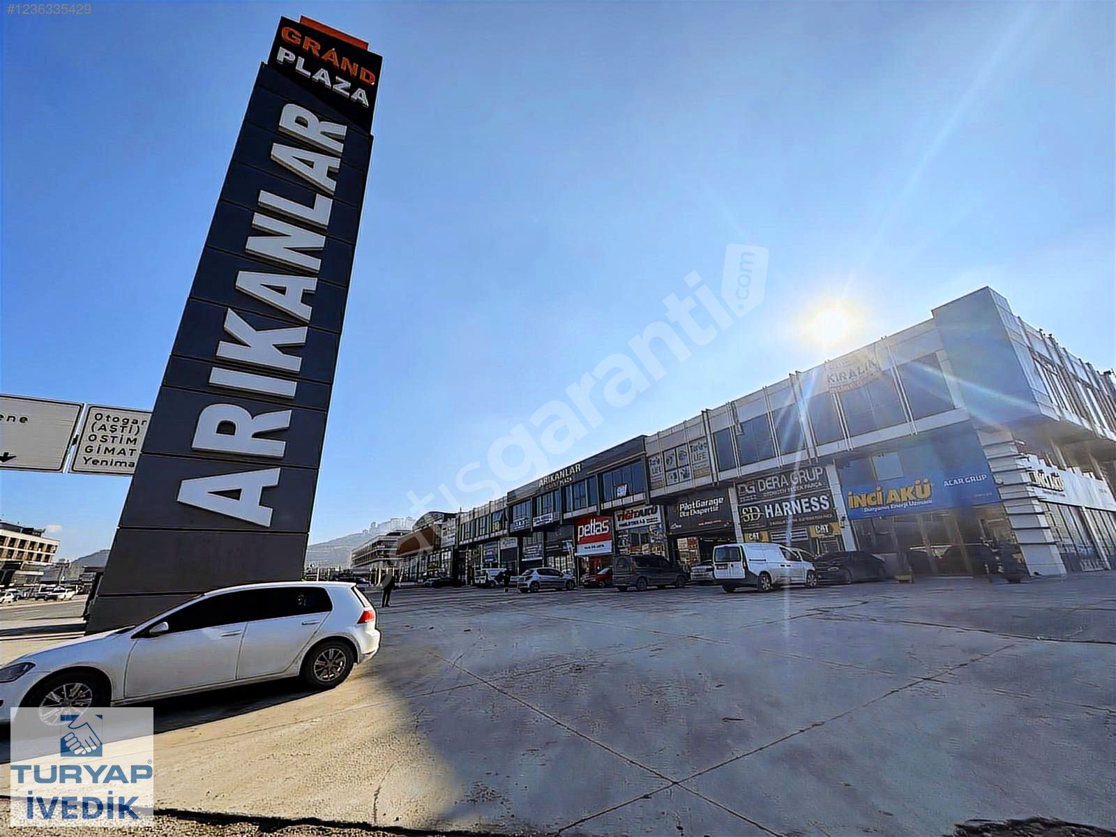 ARIKANLAR GRAND PLAZA'DA MASRAFSIZ, YAPILI, 160 M2 SATILIK OFİS