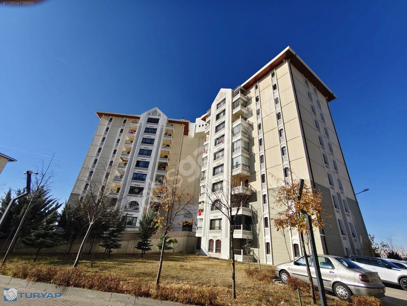 TURYAP'tan 630.Etapta Cephesi Açık Kiralık 3+1