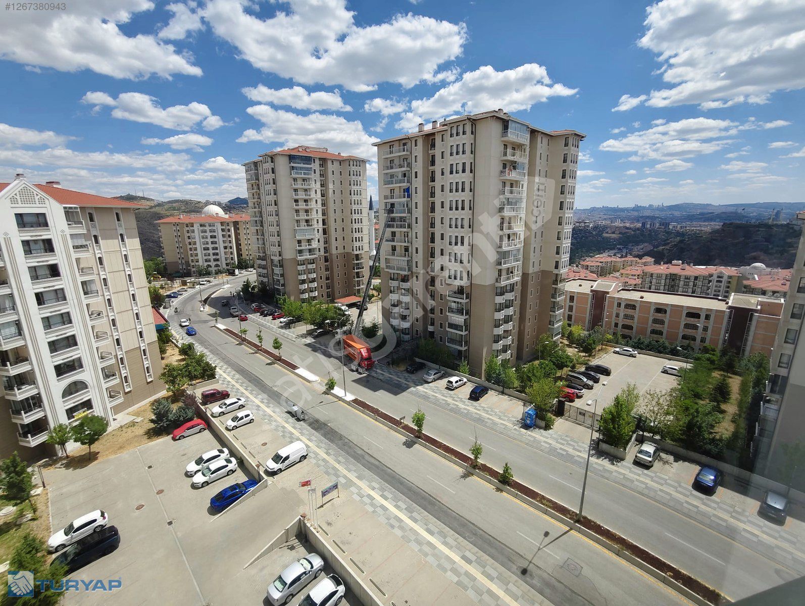 TURYAP'tan - MERKEZİ KONUMDA- MANZARALI KİRALIK 3+1