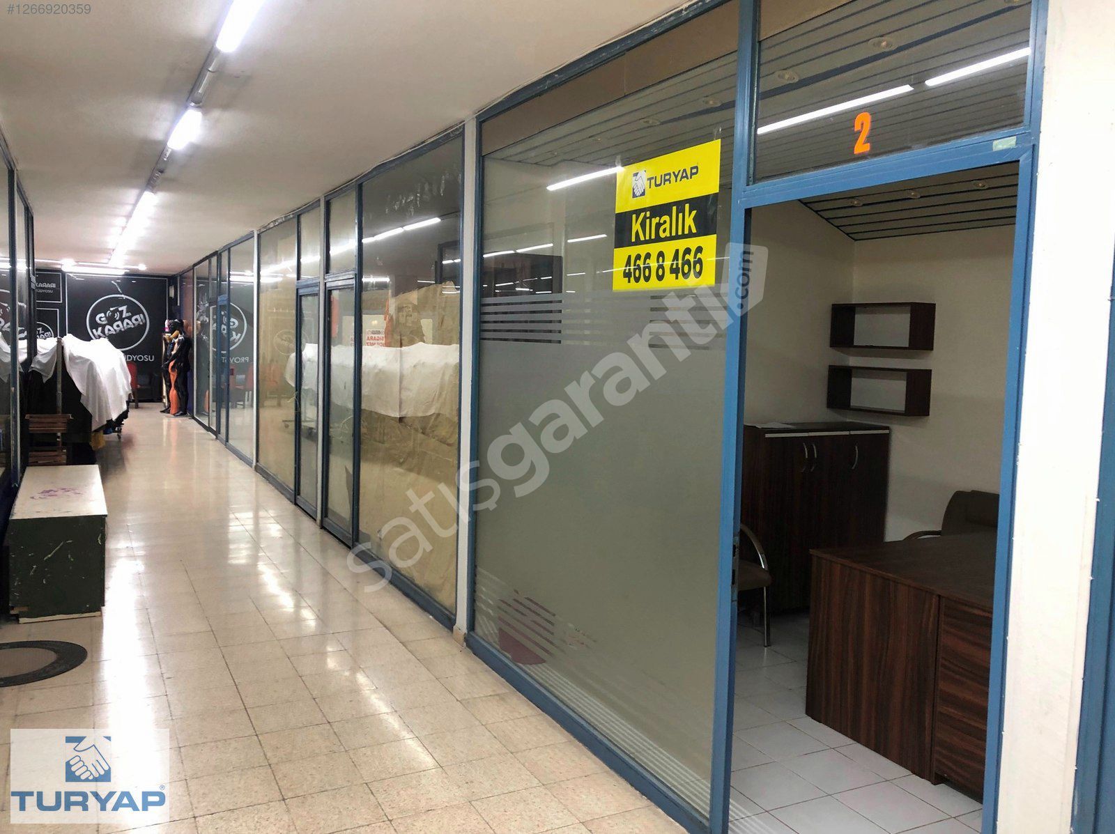 TUNALIHİLMİ CADDESİ ÇELİKLER PASAJI -2 KOT DÜKKAN BOŞ
