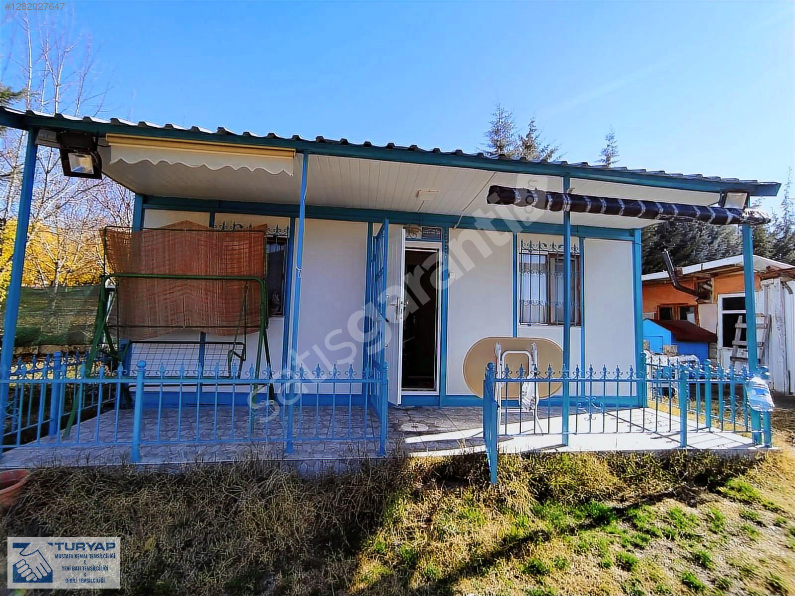 TURYAP'TAN PURSAKLARDA İMARLI TEK TAPU ARSA,BAKIMLI HOBİ BAHÇESİ