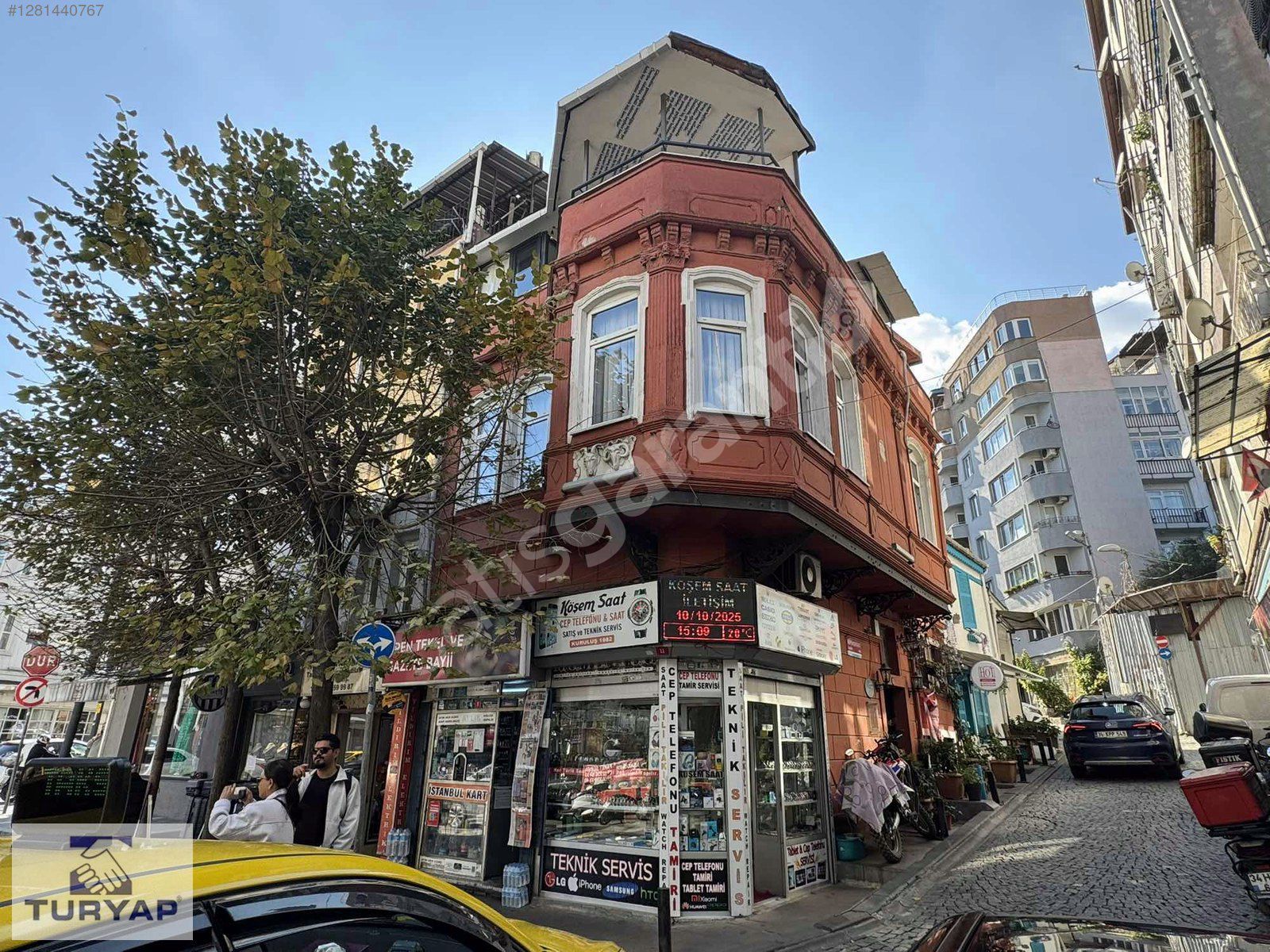 ORTAKÖY ÇIRAĞAN CADDESİ HEMEN YANI,İKİ DÜKKAN+OTEL KİRACILI BİNA