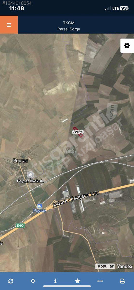 TEMELLİ İMARA VE ESKİŞEHİR YOLUNA YAKIN FIRSAT TARLA