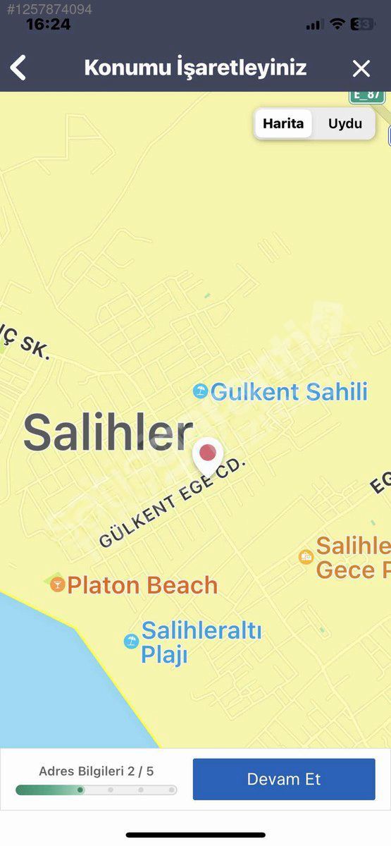 GÜLKENT SİTESİ DENİZE 300 M HARİKA VİLLA