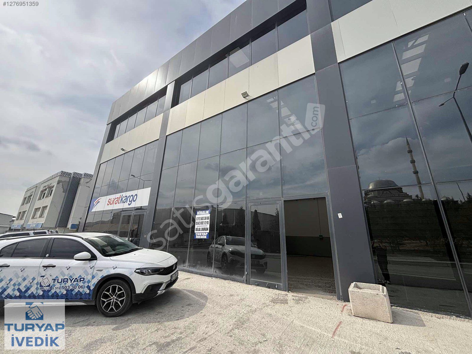 KERESTECİLER'DE BANKALARA KOMŞU 150m2 KİRALIK DÜKKAN