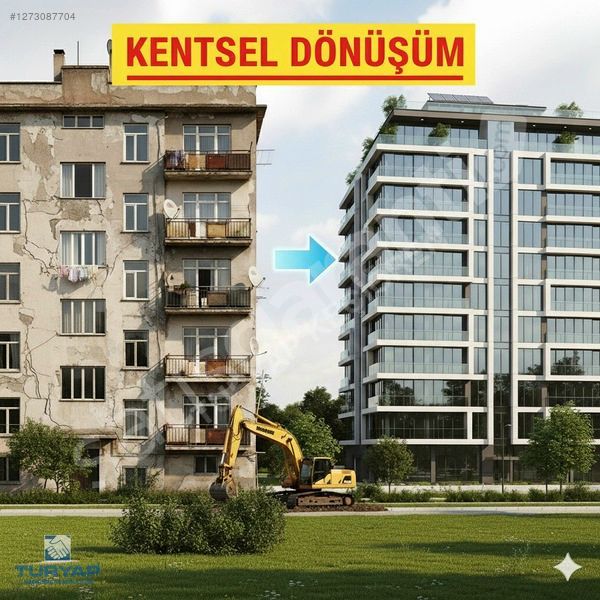 KIZLARPINARI'NDA KENTSEL DÖNÜŞÜM PROJESİ'NDE 89 M² SATILIK DAİRE