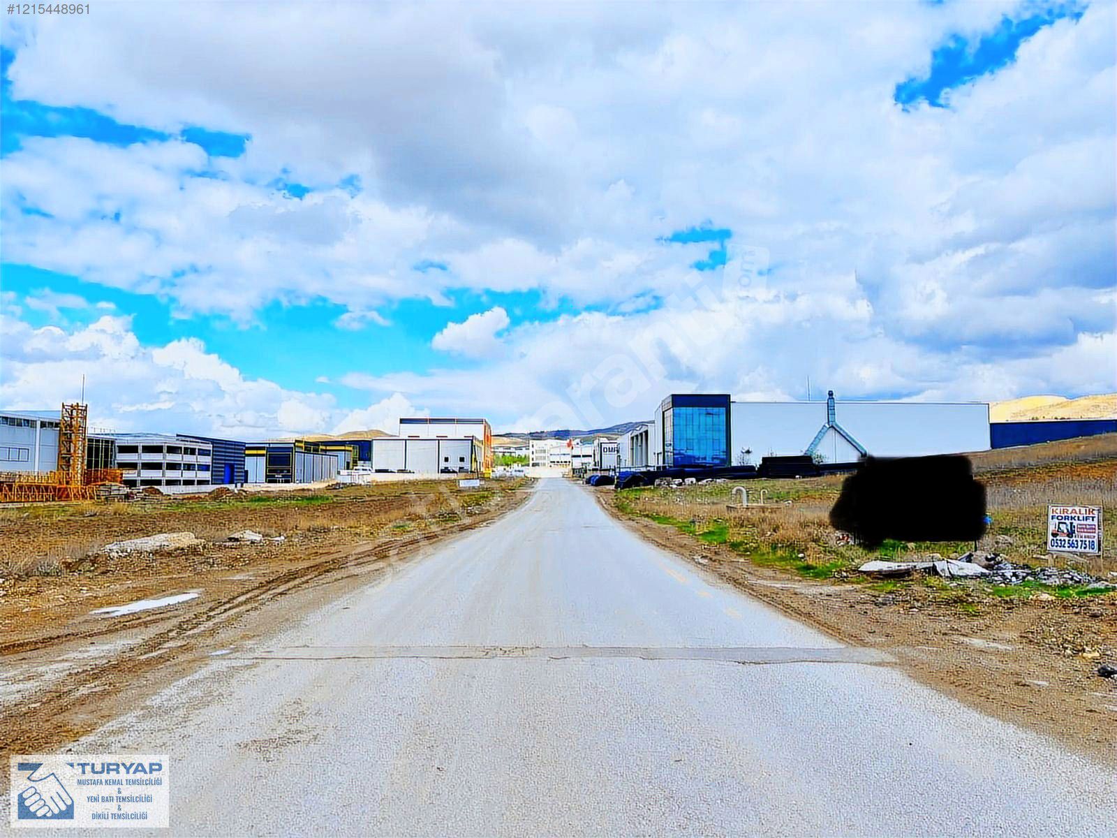 ANKARA / KAZAN / SARAY SAN BÖL SATILIK 6.250 m2 SANAYİ ARSASI