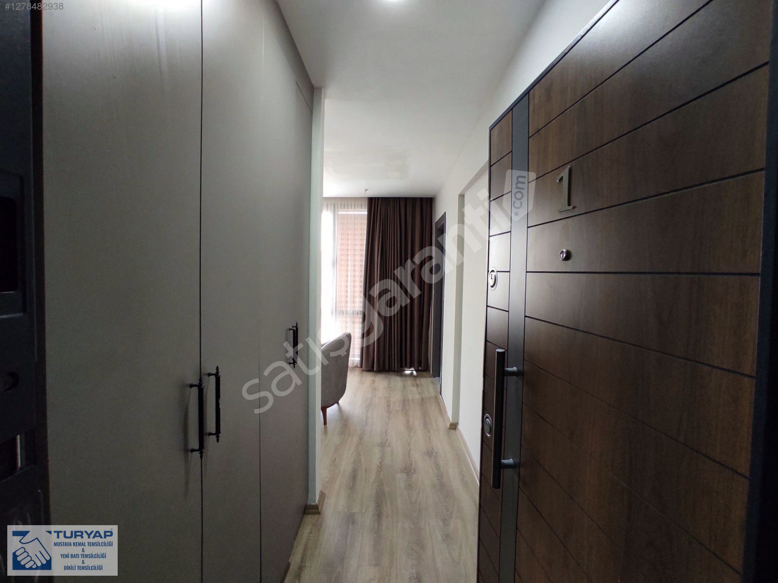 TUNALI DA SIFIR EŞYALI 2+1 DAİRE