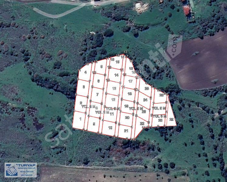 ÇANDARLI'DA İMARA 100 METRE MESAFEDE 500 M² PARSELLER