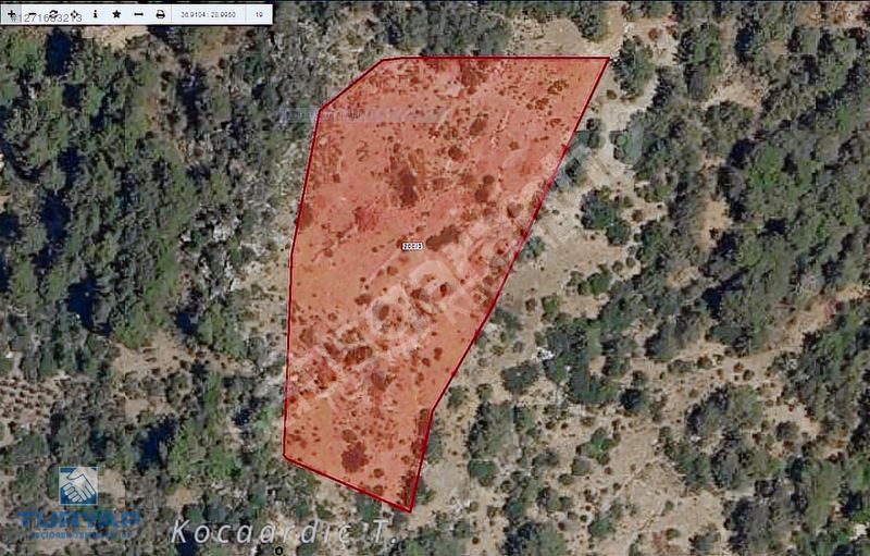 MUĞLA/DALAMAN BOZBEL'DE SATILIK ARSA TURYAP'TAN