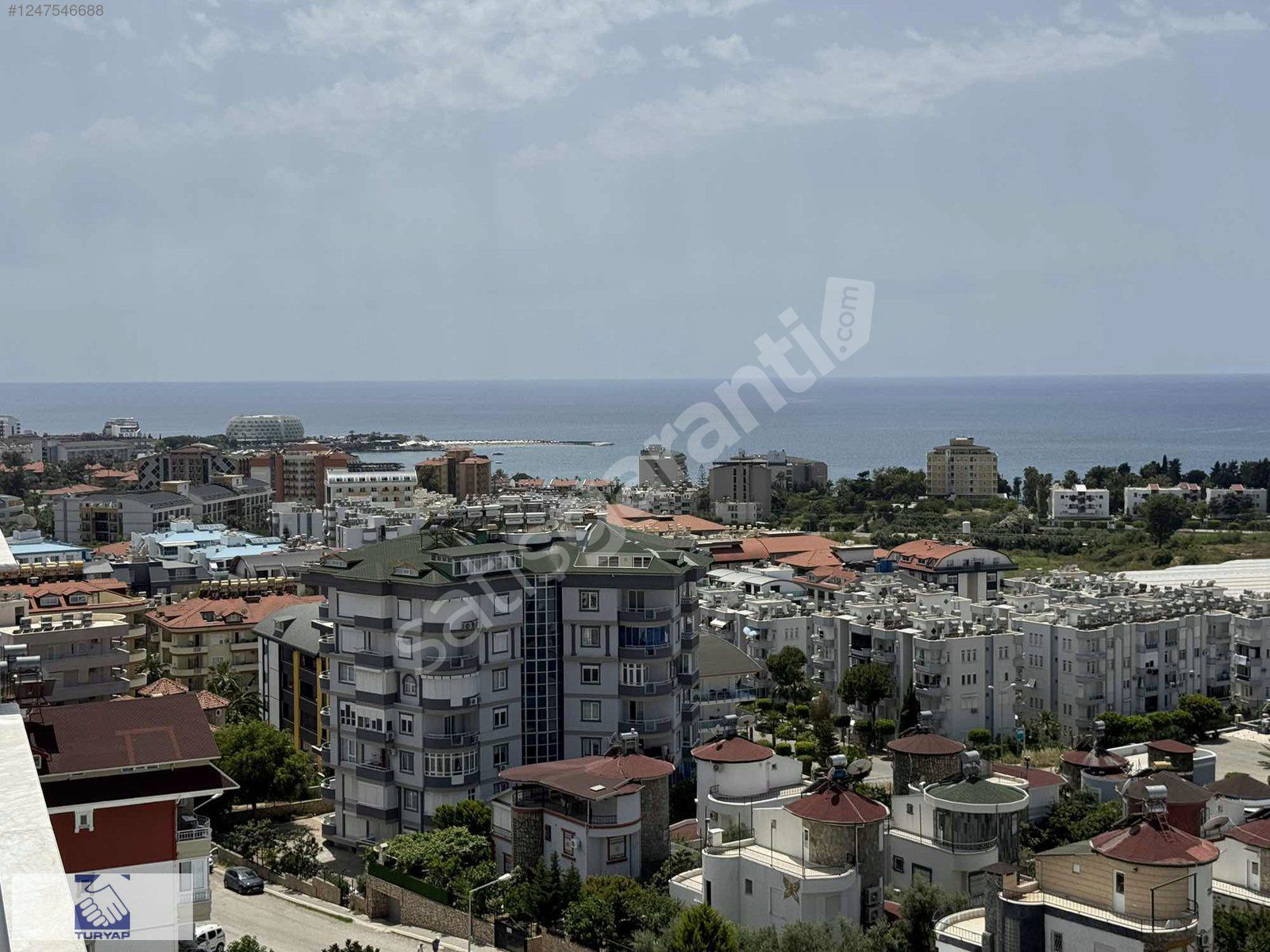 ALANYA,AVSALLAR'DA DENİZ MANZARALI DUBLEKS