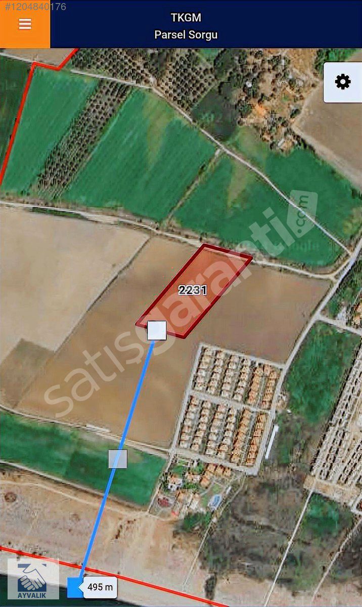 Turyap'tan Salihleraltı'nda Satılık Turizm İmarlı Tarla