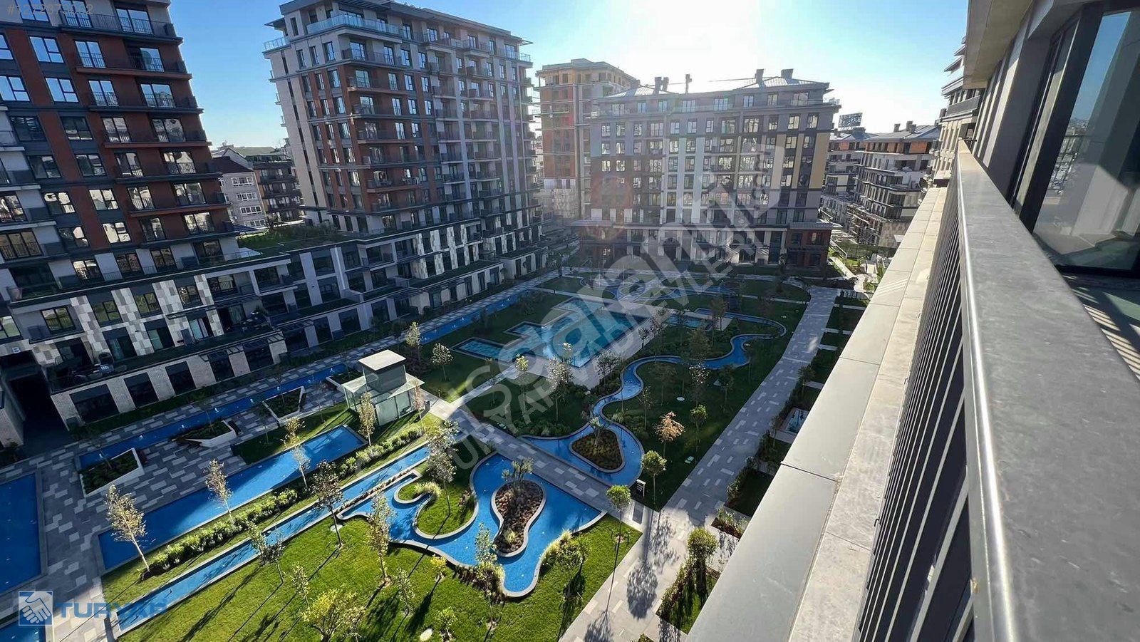 DAP YENİ LEVENT PROJESİNDE KİRALIK 2+1 PEYZAJ CEPHE