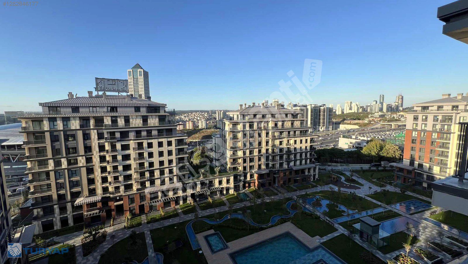 DAP YENİ LEVENT PROJESİNDE SATILIK 1+1 PEYZAJ CEPHE