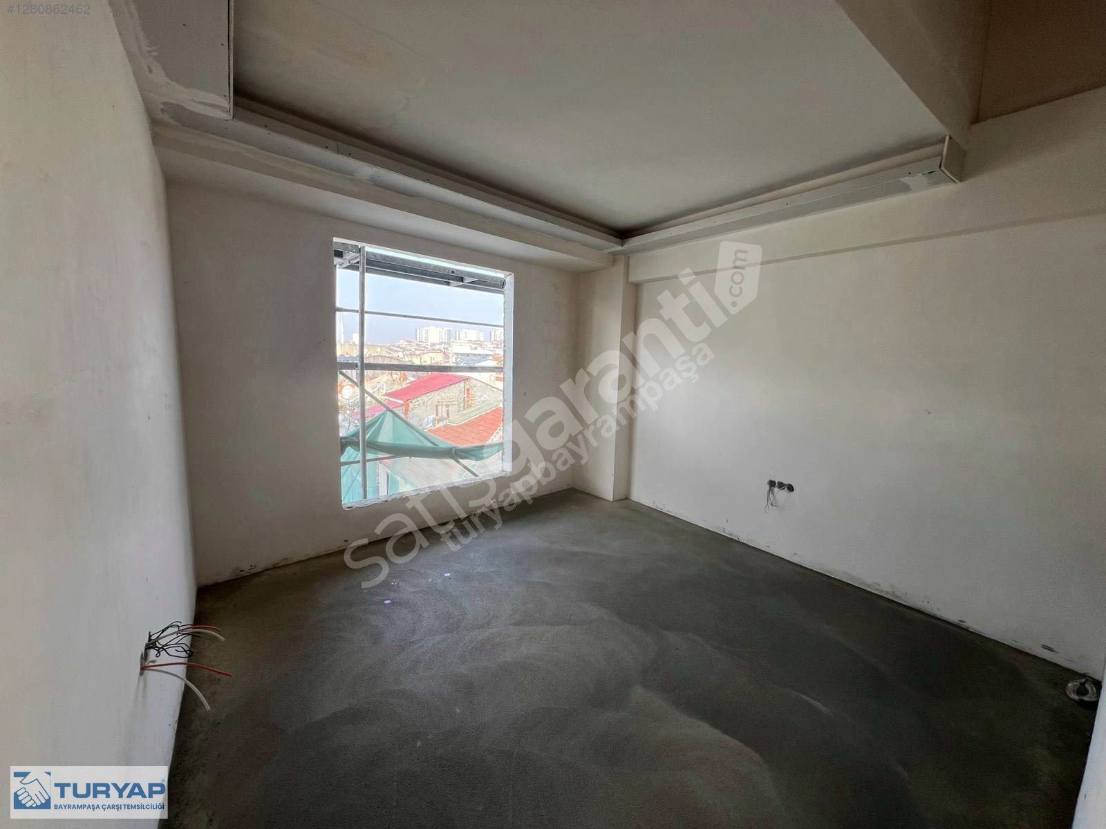 BAYRAMPAŞA'DA TURYAP'TAN SATILIK SIFIR 3+2 YERDEN ISITMALI DAİRE
