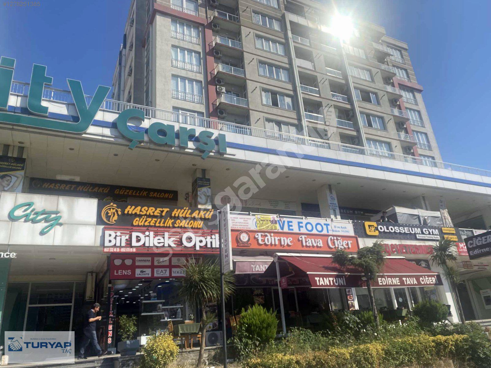 TURYAP TAÇ'TAN BEYCİTY ÇARŞIDA 60 m2.WC'Lİ İSKANLI DÜKKAN