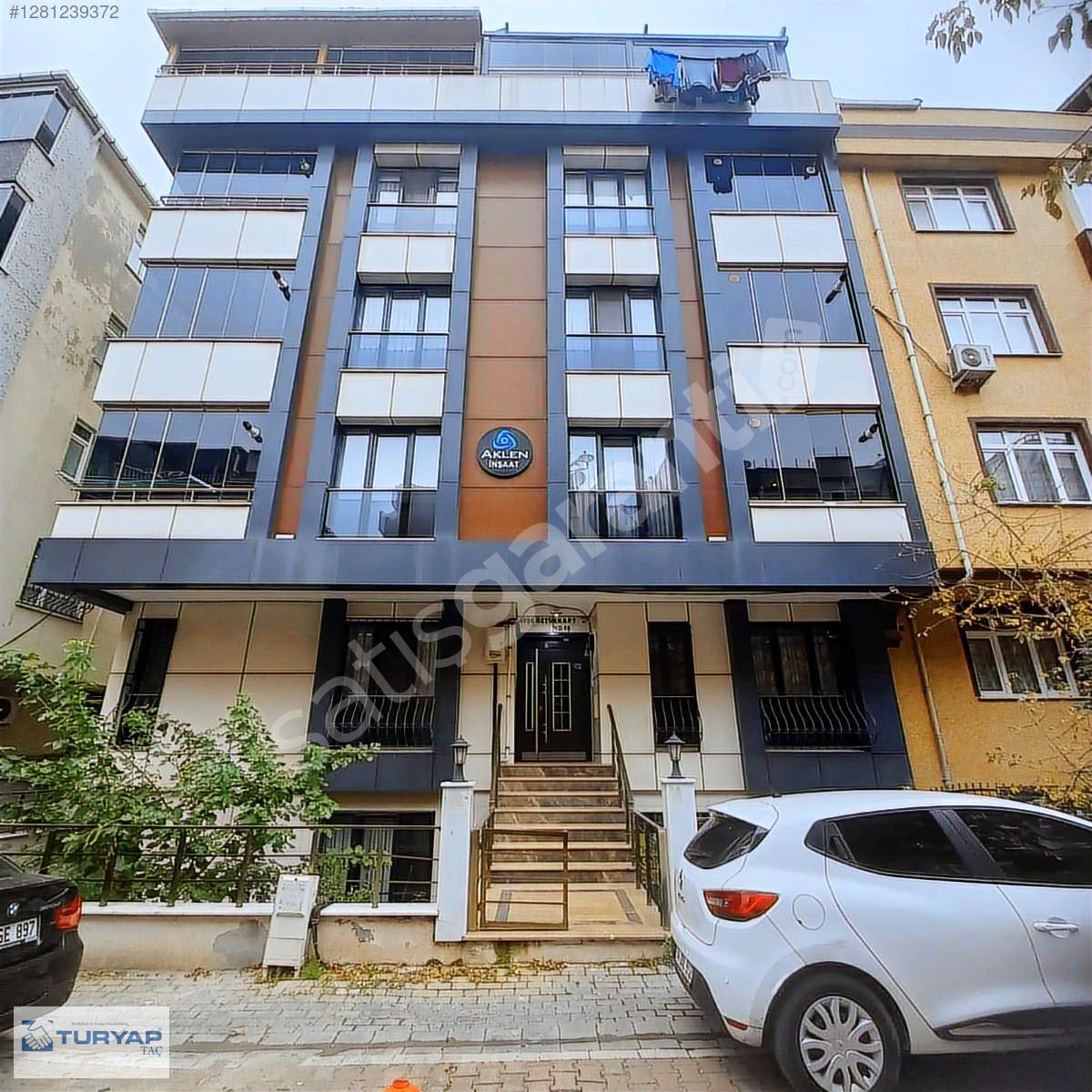 TURYAP TAÇ'TAN İSKANLI 5 YILLIK BİNADA 2+1 BOŞ BAHÇE KATI DAİRE