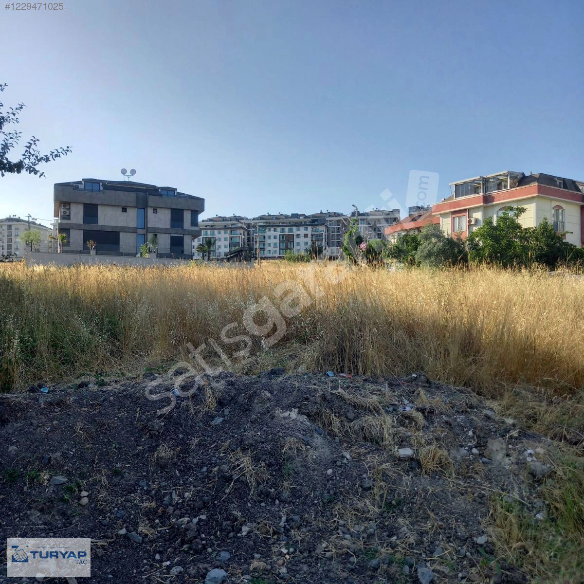 TURYAP'TAN TEK YETKİLİDEN İMARLI SATILIK 625m2 KÖŞE ARSA