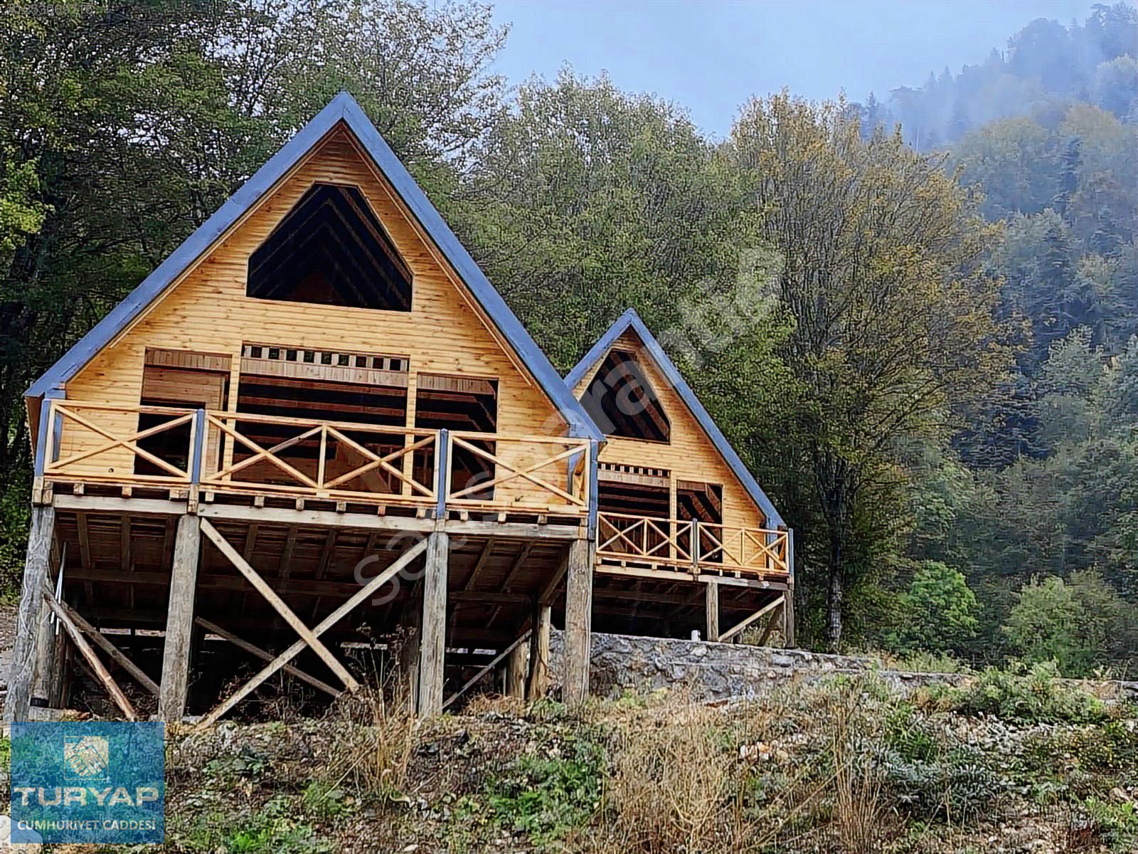 BOLU MUDURNU TAŞKESTİ YAPIMI DEVAM EDEN SATILIK BUNGALOV TESİSİ