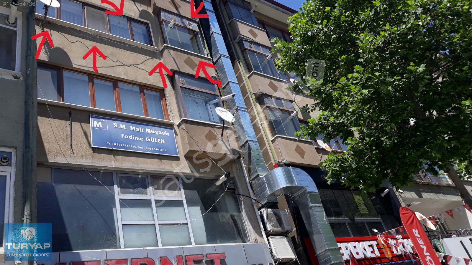 CUMHURİYET CADDESİNE CEPHELİ 150 m2 GENİŞ DAİRE