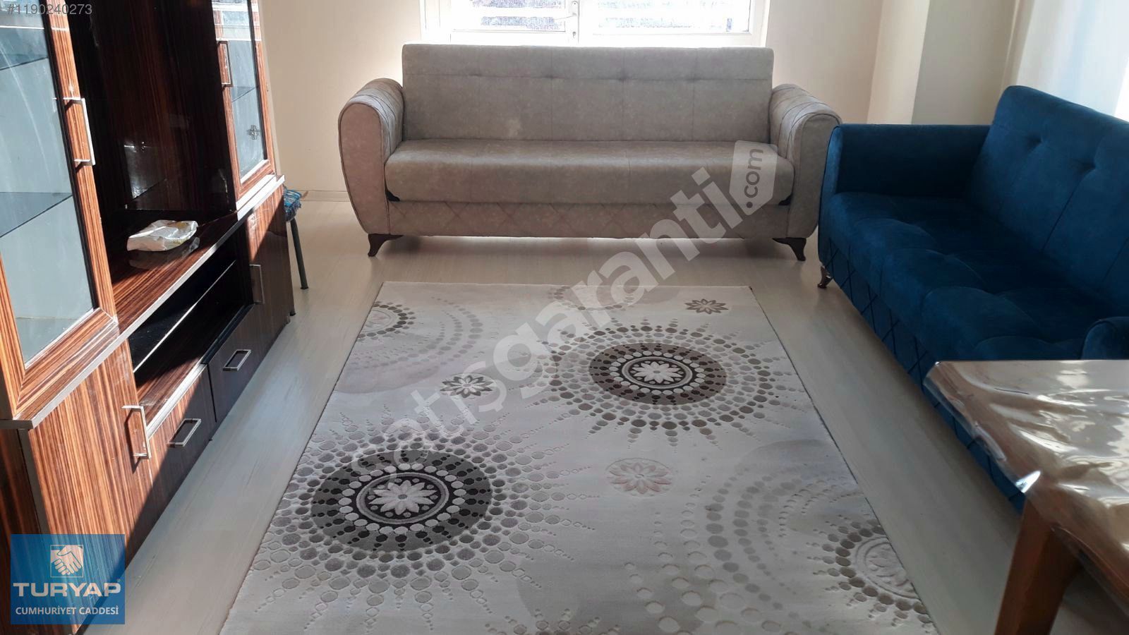 BORAZANLARDA CADDE CEPHELİ ARA KAT EŞYALI 2+1