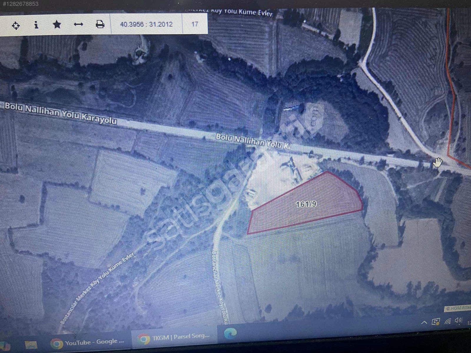 Mudurnu Nallıhan Yolu Üzerinde FIRSAT UYGUN Satılık Tarla