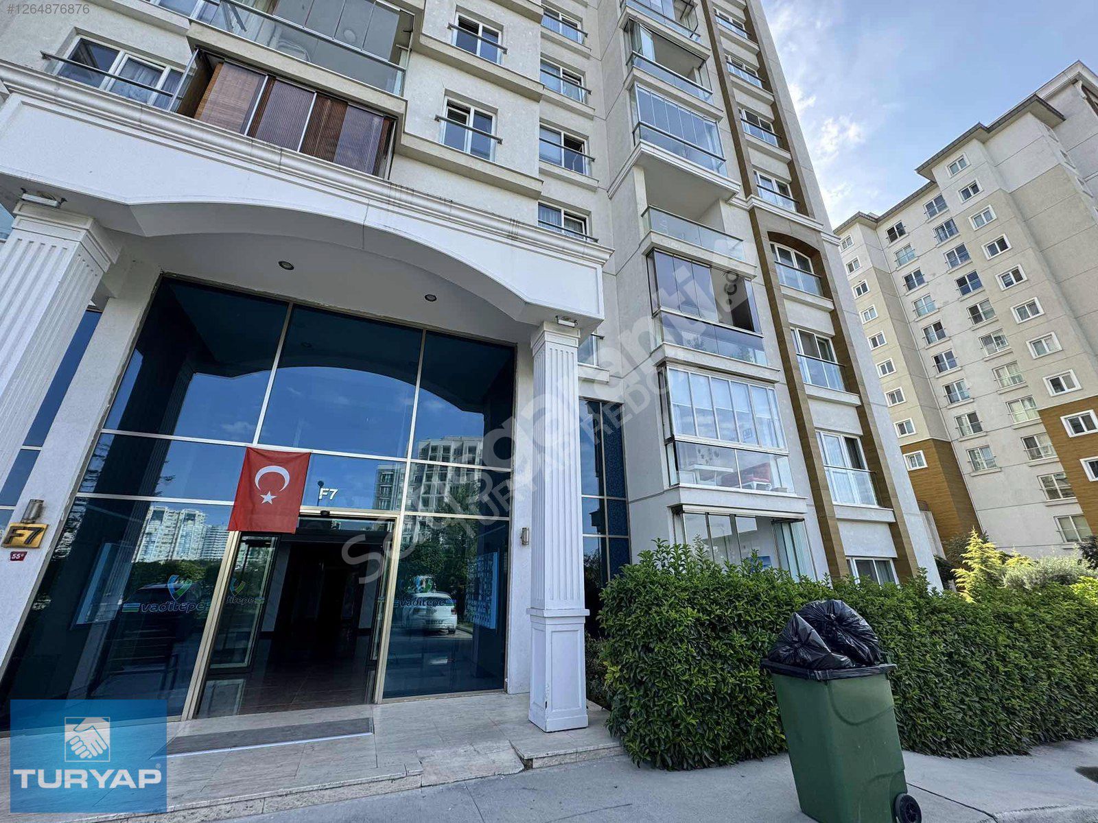 VADİTEPE 1. BÖLGE F7 KISA KAT YAPILI 3+1 SATILIK DAİRE TURYAP'TN