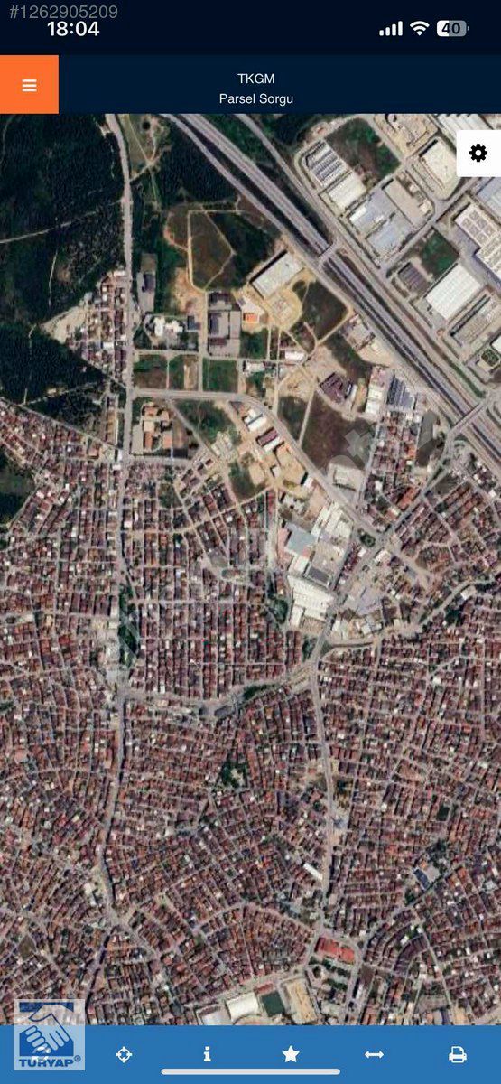 TURYAP'TAN KOCAELİ GEBZE 194m² SATILIK İMRLI ARSA