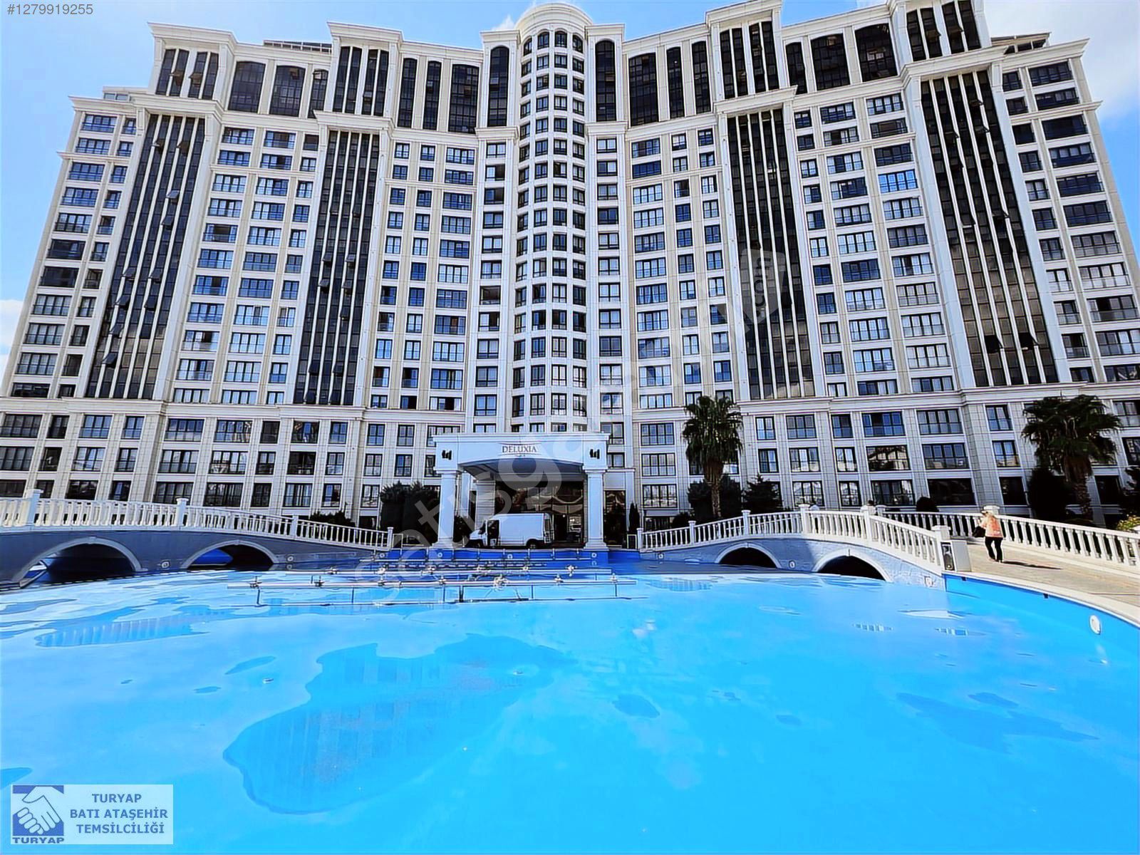 BATI ATAŞEHİR TURYAP TÜLAY'DAN KİRALIK 2+1 DELÜXİA PALACE OFİS
