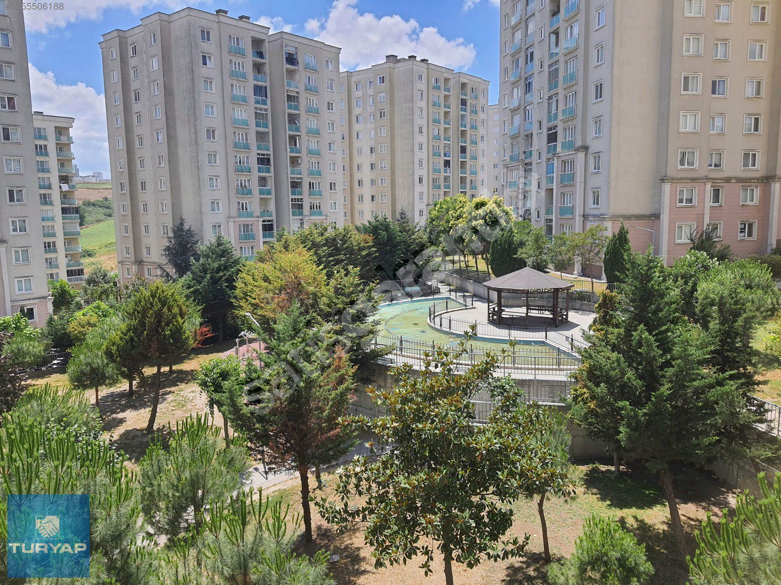 HADIMKÖY 2. ETAP ÖMERLİ KİPTAŞ C 3 BLOKDA 125 M2 SATILIK 3+1