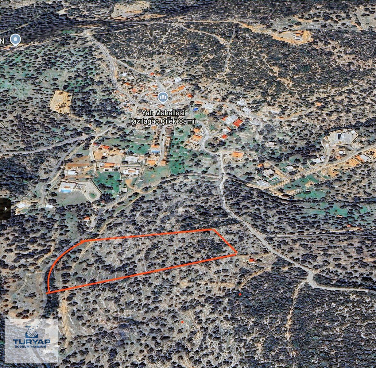 BODRUM KIZILAĞAÇ SATILIK ARAZİ