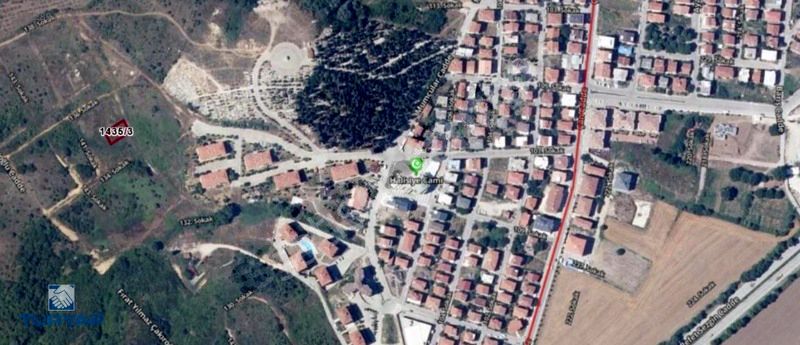 ÇANAKKALE BİGA CUMHURİYET MAH.444M2 5 KAT İMARLI ARSA