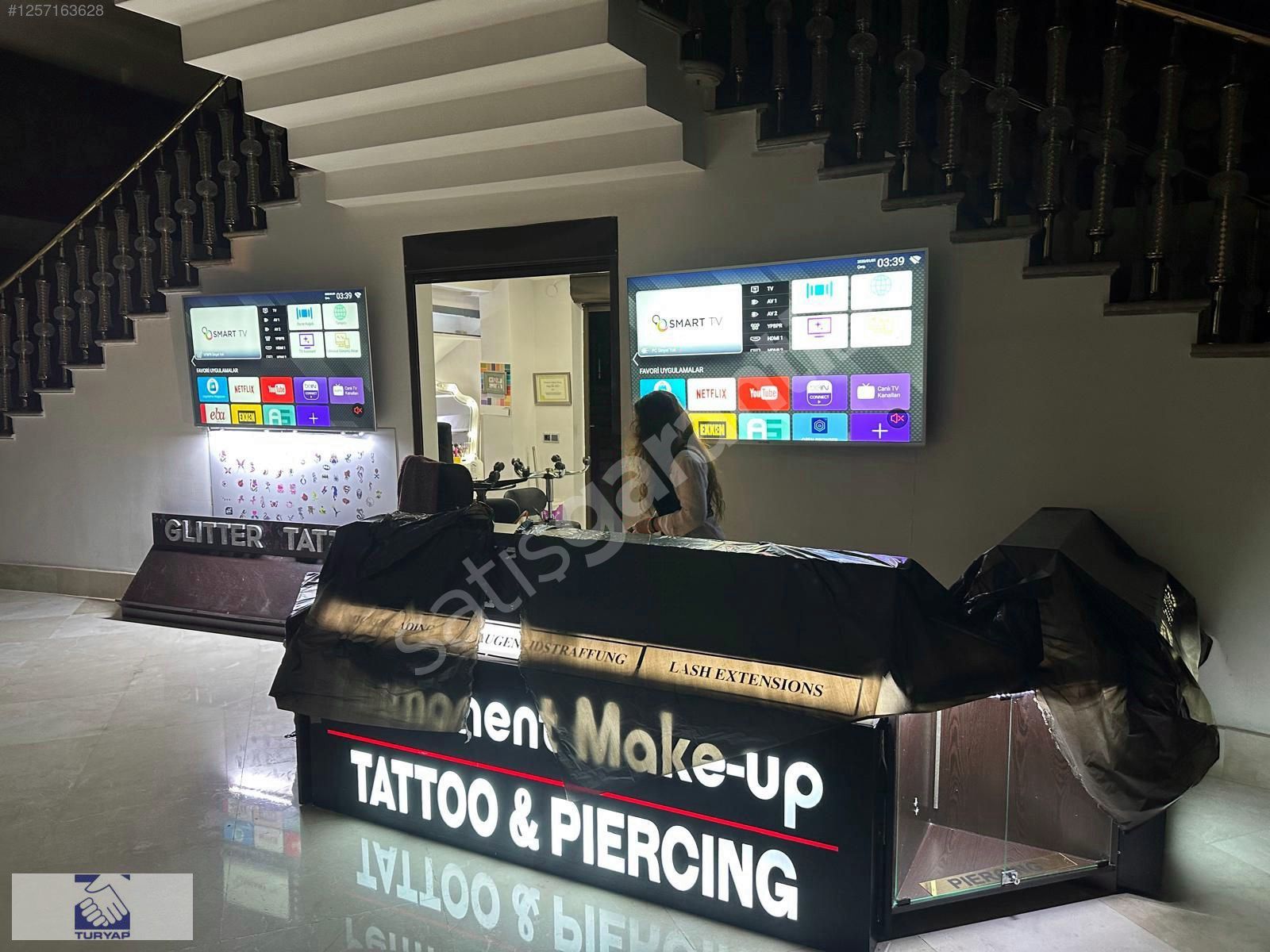 ALHAMRA OTEL'DE DEVREN GEÇİCİ DÖVME ve KALICI MAKYAJ STÜDYOSU