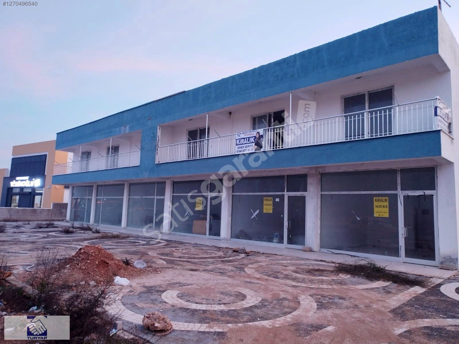 KIZILAĞAÇ BİM KAVŞAĞINDA KOMPLE KİRALIK TİCARİ BİNA