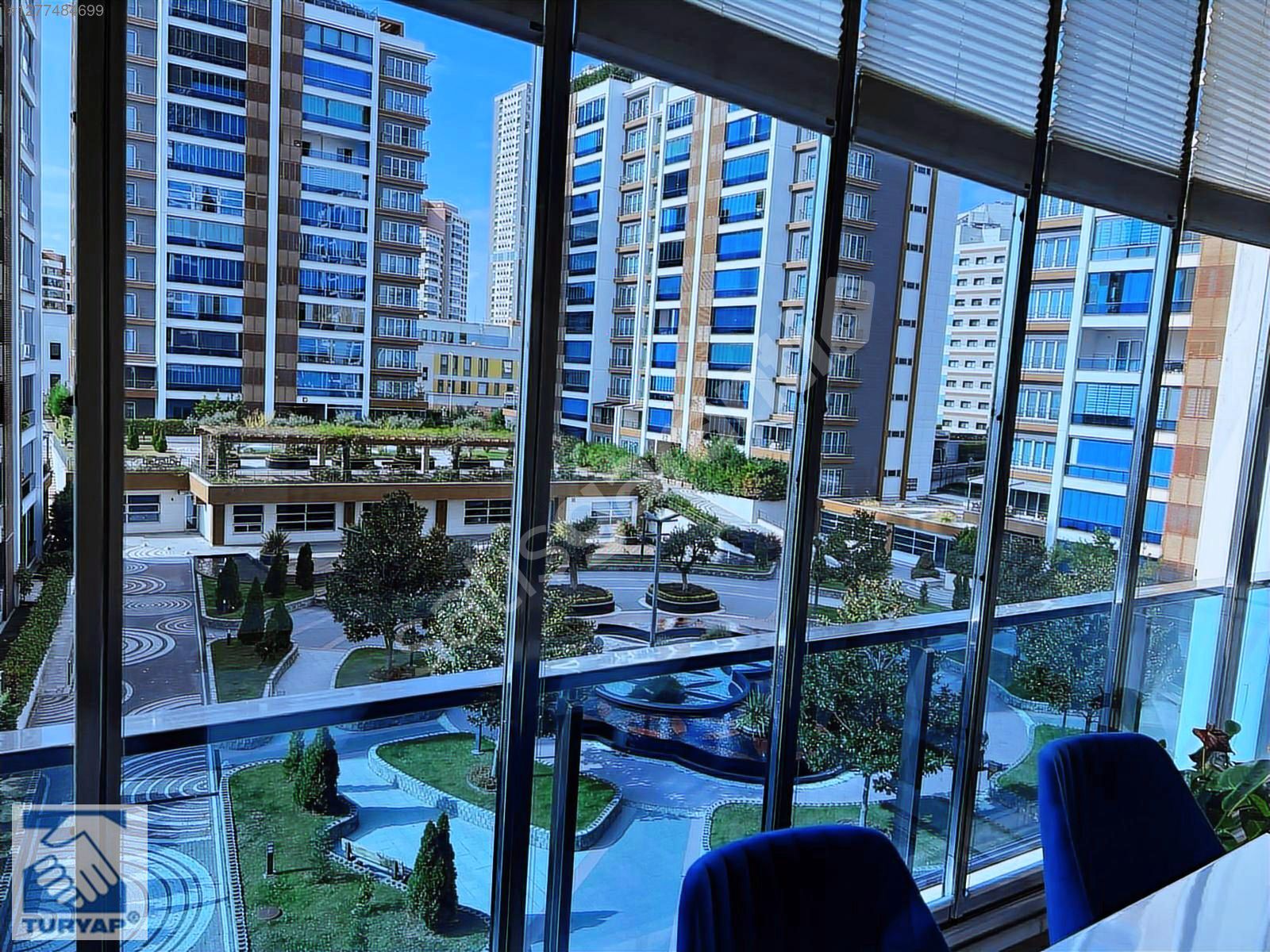 BAŞAKŞEHİR HAYATPARK PLUS LÜKS TADİLATLI ARA KAT 4+1 SATILIK