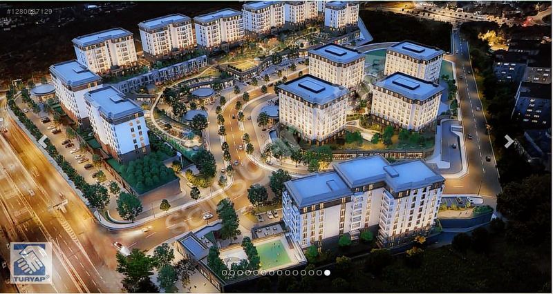 MEYDAN BAŞAKŞEHİR PROJESİN'DE PEYZAJ CEPHE 193 M2 SATILIK DAİRE