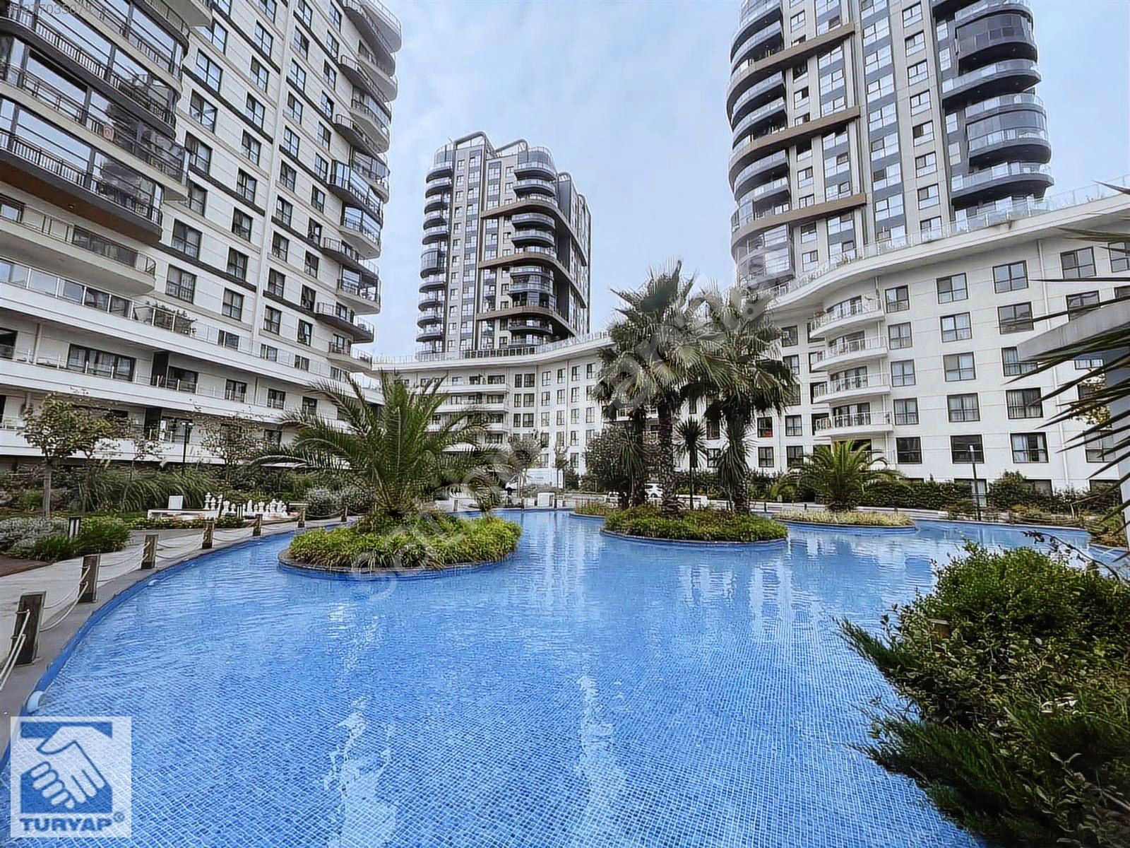 NEF BAHÇELİEVLER PEYZAJ MANZARALI 4.5+2 ŞEREFİYELİ SATILIK DAİRE