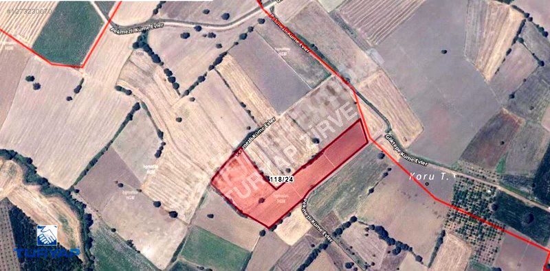 ÇANAKKALE BİGA PEKMEZLİ KÖYÜNDE SATILIK TARLA