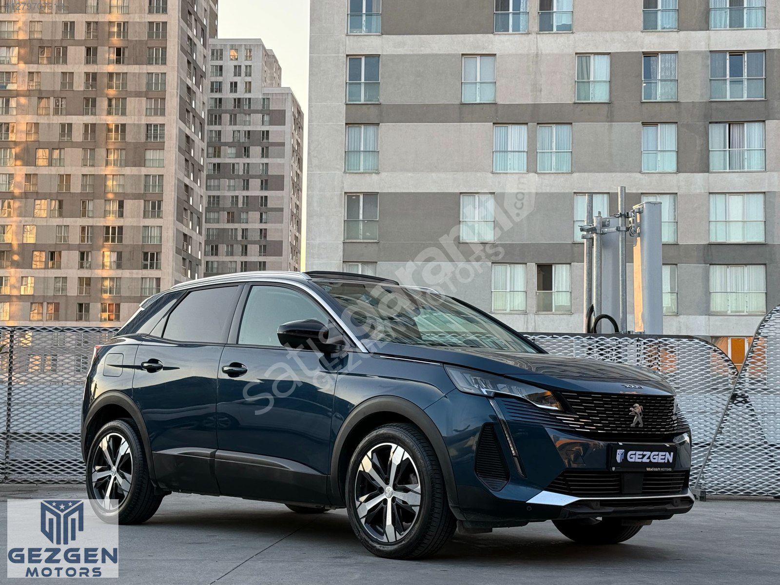 GEZGEN MOTORS 2021 3008 ALLURE+HATASIZ+BOYASIZ+CAM TAVAN+SUNROOF