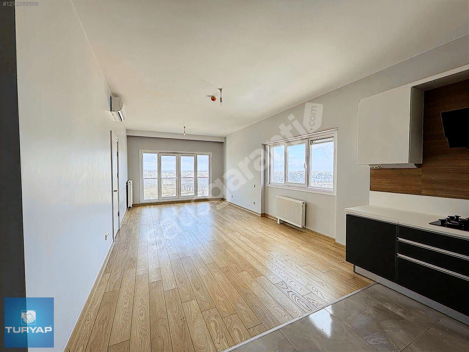 GÜNCEL !! AVRUPARK HAYATTA ÇİFT CEPHE SATILIK 1+1 DAİRE