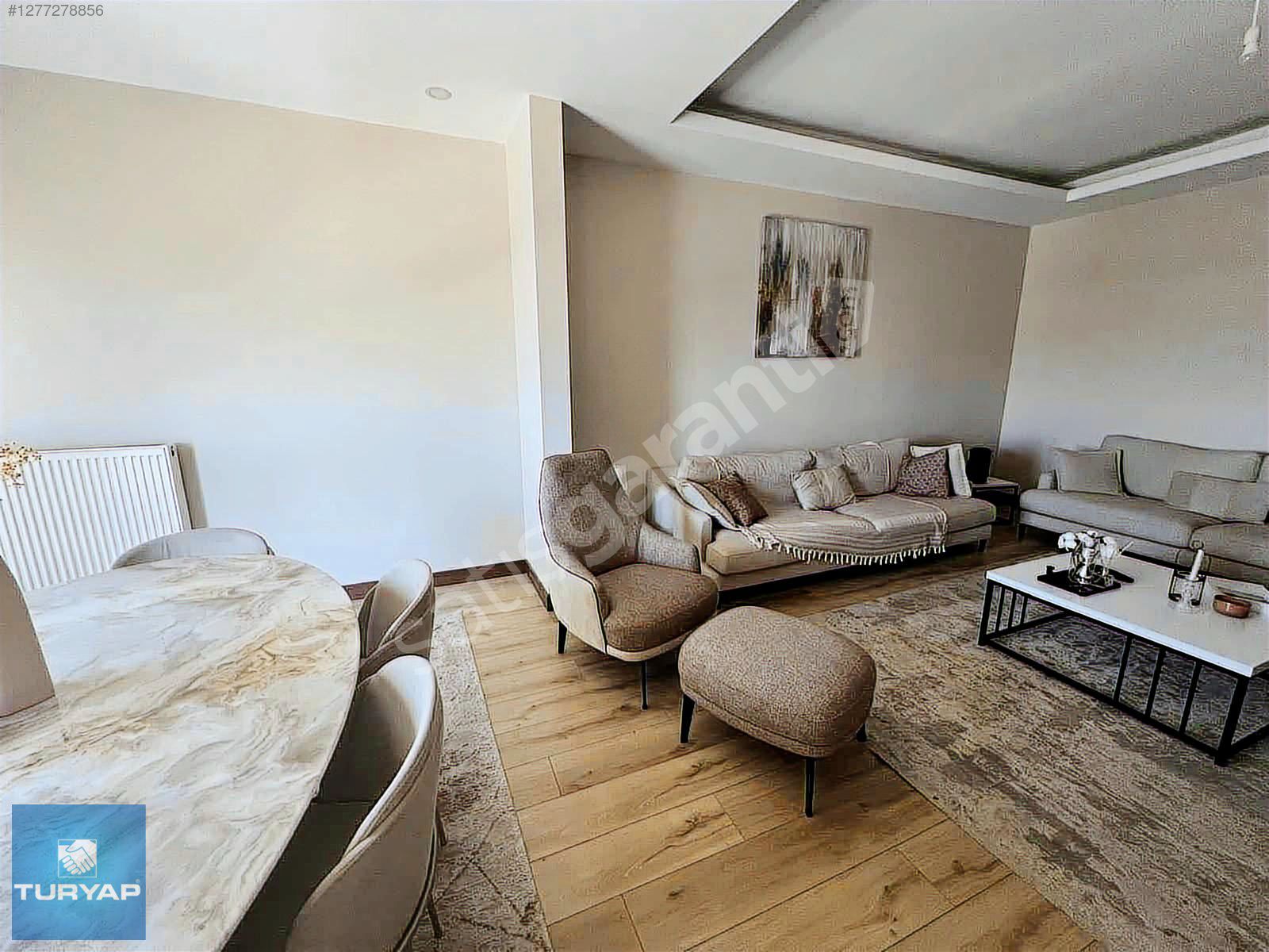 3+1 SATILIK DAİRE TUAL 3 PARSEL KISA KATLI BLOK