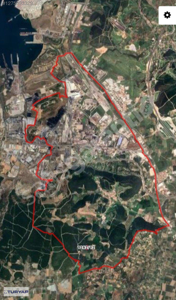 ALİAĞA/ BOZKÖY'DE 282 M2 SATILIK TARLA