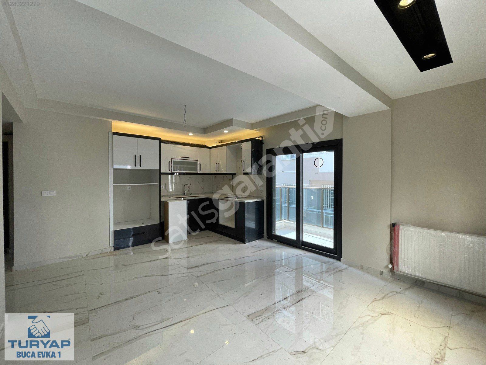 TURYAP'TAN İŞÇİEVLERİNDE 2+1 SIFIR ASANSÖRLÜ DOĞALGAZLI DAİRE