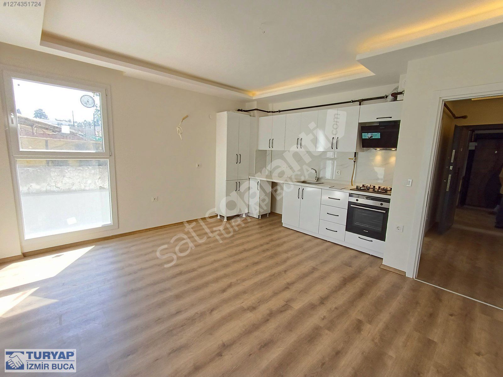 TURYAP BUCA'DAN DUMLUPINAR MH. 2+1 YERDEN ISITMA OTOPARKLI DAİRE