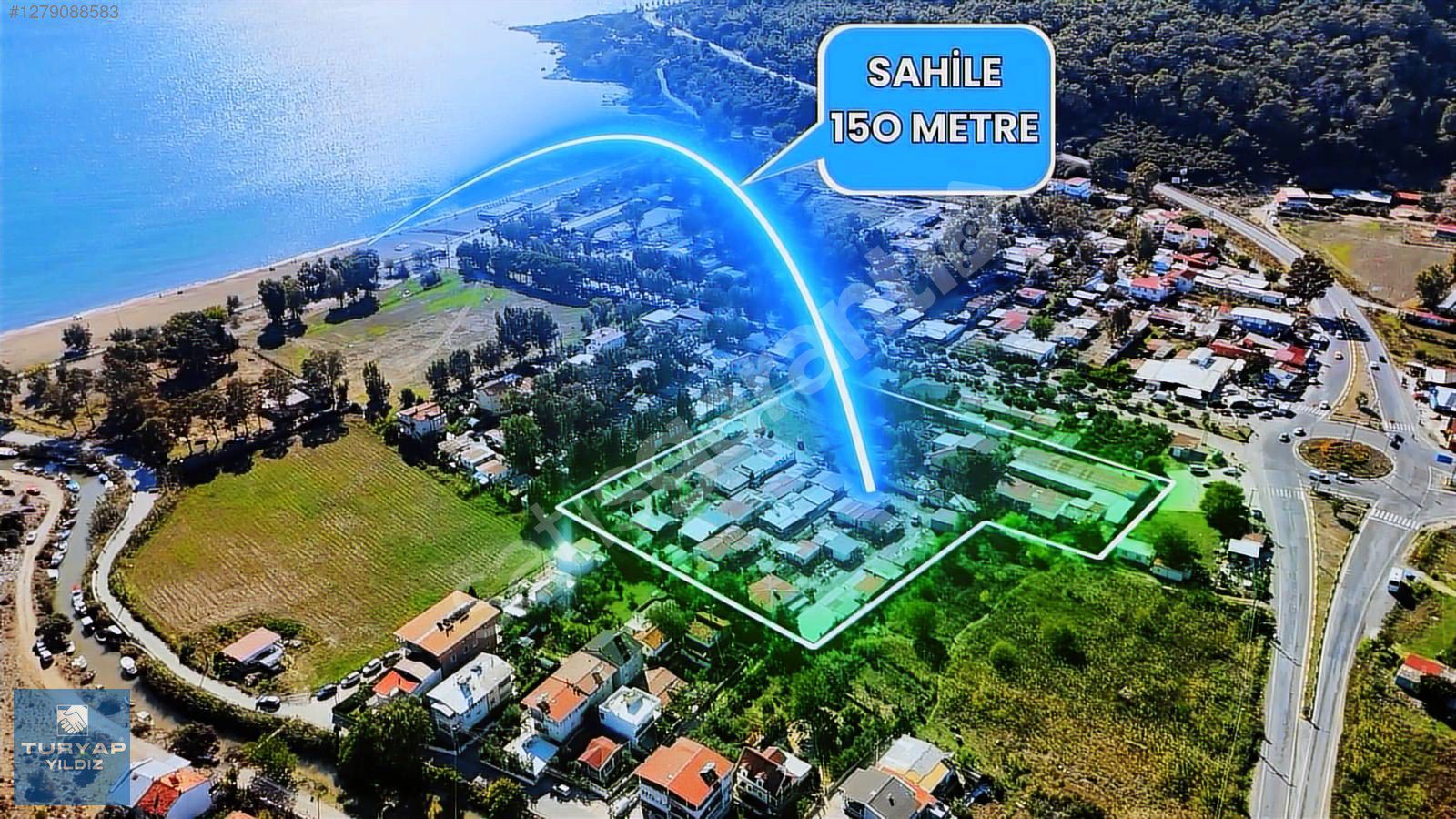 AHMETBEYLİ SAHİLİNDE DENİZ KENARINDA SATILIK BAHÇELER (TAKASLI)