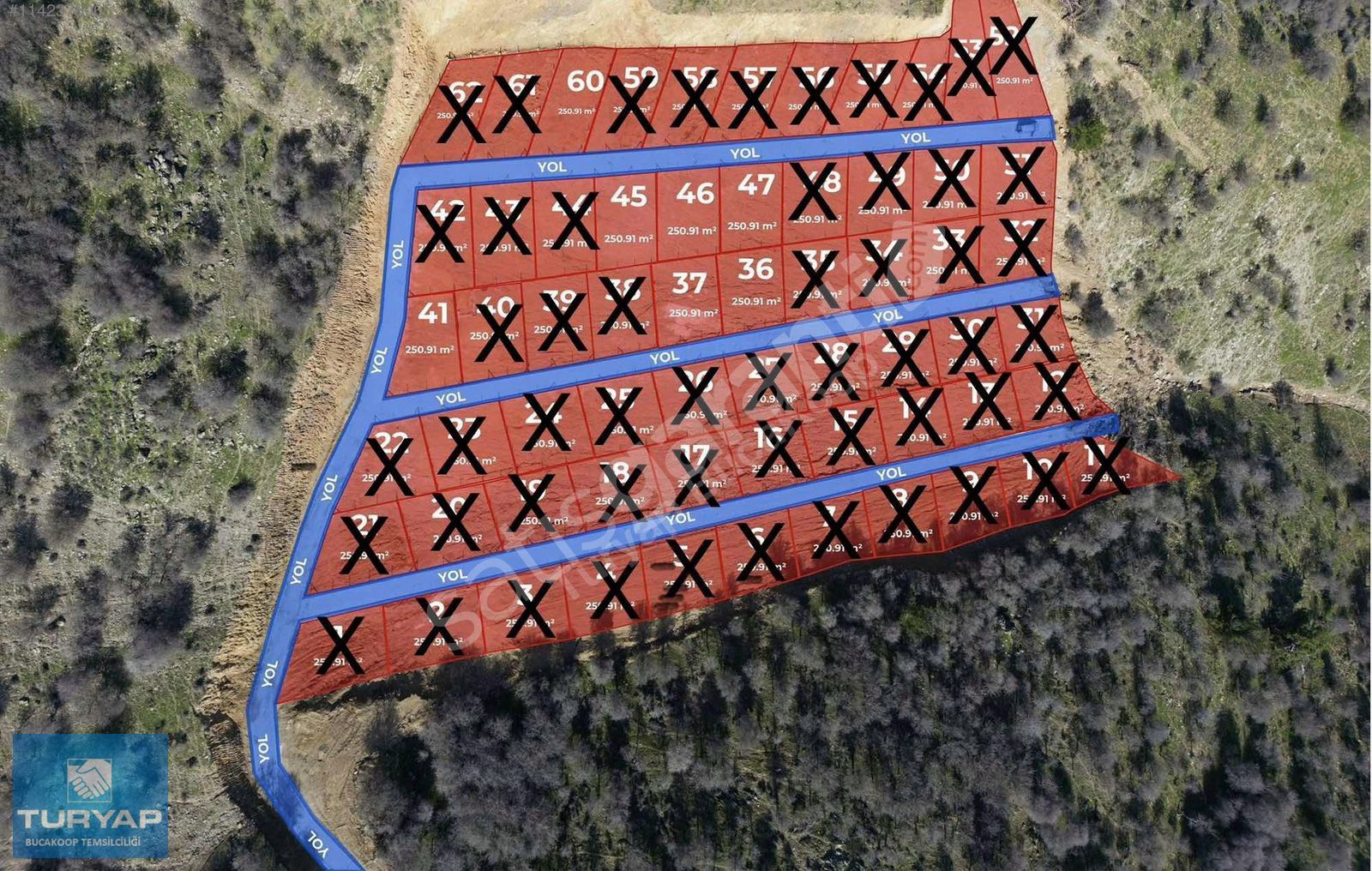 TURYAP'TAN RESMİİ TAPULU 250M2 MÜKEMMEL MANZARALI