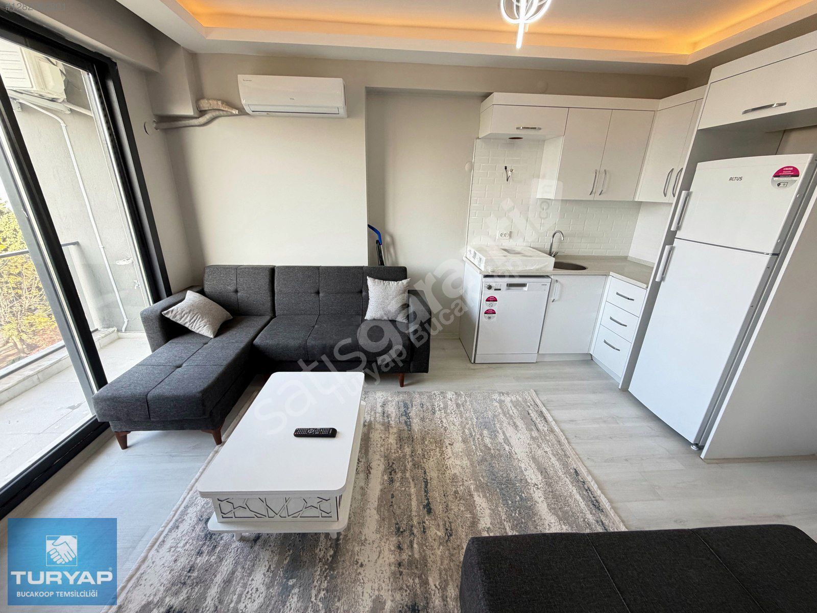 BUCA KOOP TURYAP'TAN 1+1 KİRALIK LÜX HAVUZLU DAİRE