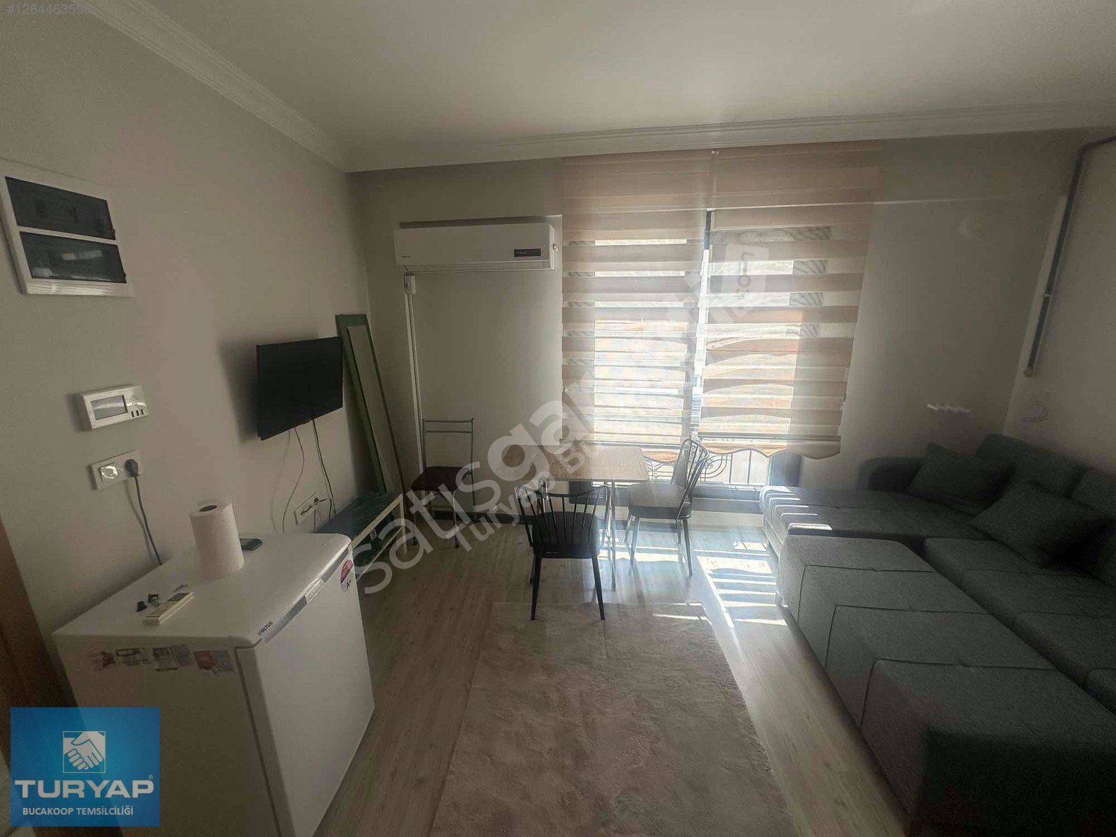 BUCAKOOP TURYAP'TAN EŞYALI KİRALIK 1+1 DAİRE