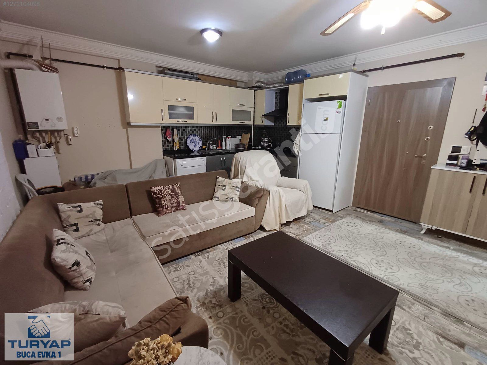 Turyap'tan Çevik Bir Meydan Yakını Asansörlü Fırsat 1+1 Daire