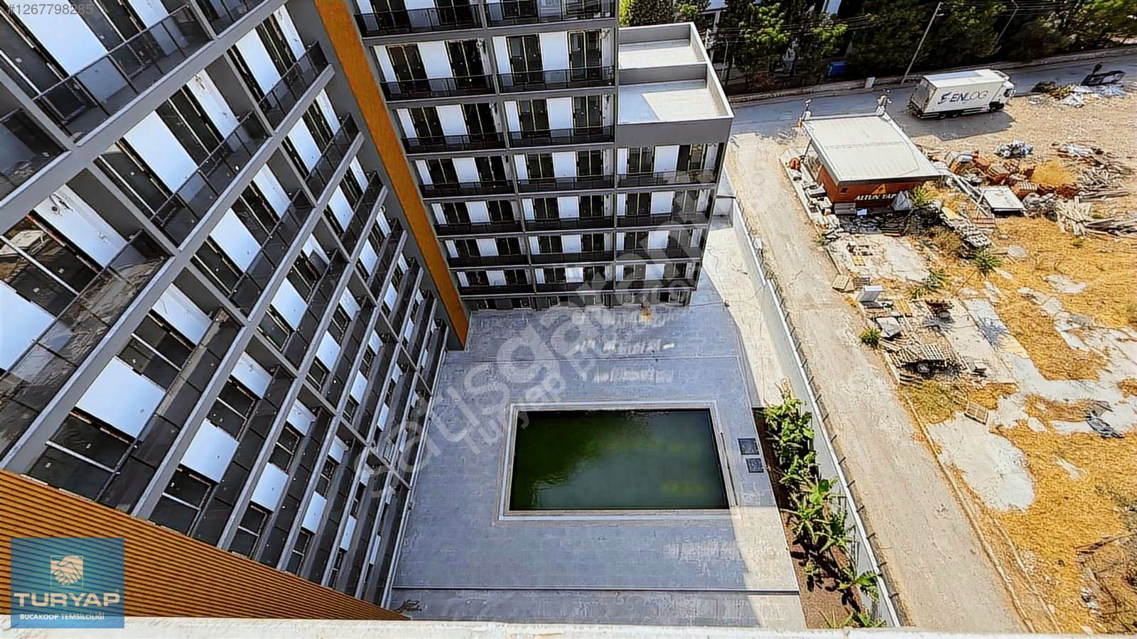 TURYAP TAN ALTUN YAPI DA SATILIK 1+1 TERASLI DAİRELER